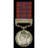 The Chin-Lushai campaign medal awarded to Mr. S. V. Tayler, Assistant District Superintenden...