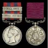 Pair: Bandmaster H. Chant, Royal Munster Fusiliers India General Service 1854-95, 2 clasp...