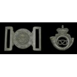 Staffordshire Volunteer Rifle Corps NCO's Waist Belt Clasp. A bronze NCO's Waist Belt Clasp...