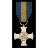 Distinguished Service Cross, G.V.R., the reverse hallmarked London 1917, unnamed as issued,...