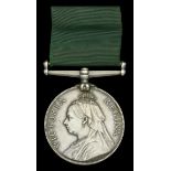 Volunteer Force Long Service Medal, V.R. (Colr. Sergt. C. H. Wilson. 1.V.B. P.W.O. West Yor...