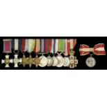 A fine Second War submariner's D.S.O. and D.S.C. group of eleven awarded to Captain Dudley N...