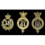 38th (1st Staffordshire) Regiment of Foot Other Ranks Glengarry Badge. A fine other ranks G...
