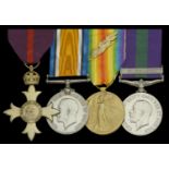 An inter-War 'South Persia operations' O.B.E. group of four awarded to Lieutenant-Colonel W....