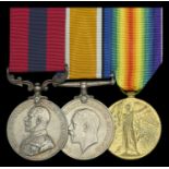 A Great War 'Advance on Jerusalem 1917' D.C.M. group of three awarded to Corporal A. Dunning...