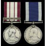 Pair: Chief Yeoman of Signals J. W. H. Copp, Royal Navy Naval General Service 1915-62, 1...