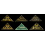 German Second World War Hitler Youth DJ Arm Gebiet (Area) Patches. Comprising Patches for W...