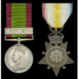 Pair: Colonel C. H. V. Garbett, 3rd Bengal Cavalry, late 5th Royal Irish Lancers, who was Me...