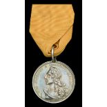 King and Constitution Medal 1690, a silver medal by W. Mossop [struck c. 1800], 34mm, the ob...