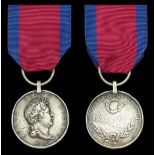 Germany, Hannover, Waterloo Medal 1815 (Lieutenant Claus v. Plate, Hus. Rgt. Brem[en et] Ver...