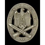 A German Second World War General Assault Badge. An Armed Forces General Assault Badge in s...