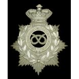 Staffordshire Volunteer Corps Other Ranks Helmet Plate. A scarce 4th Administration Battali...