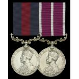 A Great War 'Battle of Jerusalem 1917' I.D.S.M. and M.S.M. pair awarded to Havildar Man Sing...
