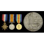 Three: Private A. Haldenby, 2nd Battalion, Coldstream Guards, who was killed in action whils...