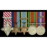 A Second War A.F.C. group of five awarded to Squadron Leader E. S. Kennedy, Royal Air Force,...