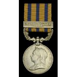 British South Africa Company Medal 1890-97, reverse Rhodesia 1896, 1 clasp, Mashonaland 1897...