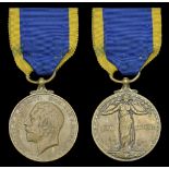 An Edward Medal for Industry awarded to Mr. W. C. Simmons, a Porter with the London and Sout...