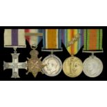 A Great War 'Western Front' M.C. group of five awarded to Major F. B. Hitchcock, Royal Garri...
