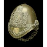 An Afghan Horse Artillery Officer's 'Albert Pattern' Helmet c.1879. A good example, probabl...