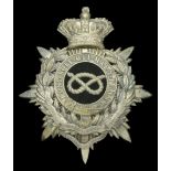 The South Staffordshire Regiment (4th Volunteer Battalion) Officer's Helmet Plate. A standa...