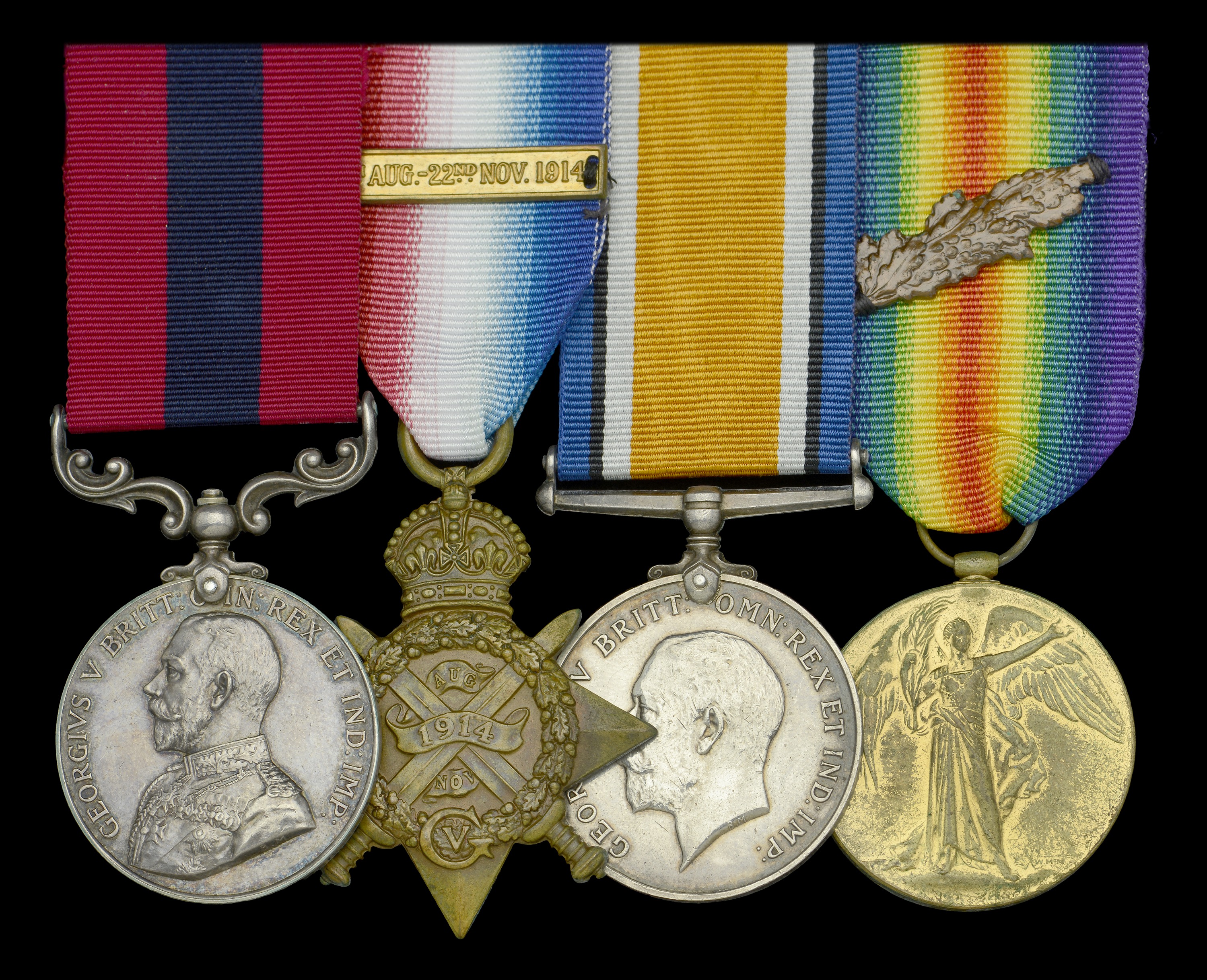 A Great War 'Fresnoy, September 1918' D.C.M. group of four awarded to Private C. Still, 1st...