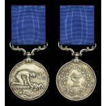 Liverpool Shipwreck and Humane Society, Marine Medal, 3rd type, silver (To H. H. N. Ouseley-...