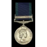 General Service 1962-2007, 1 clasp, Northern Ireland (24099289 Pte. E. A. Nunn DERR.) nearly...