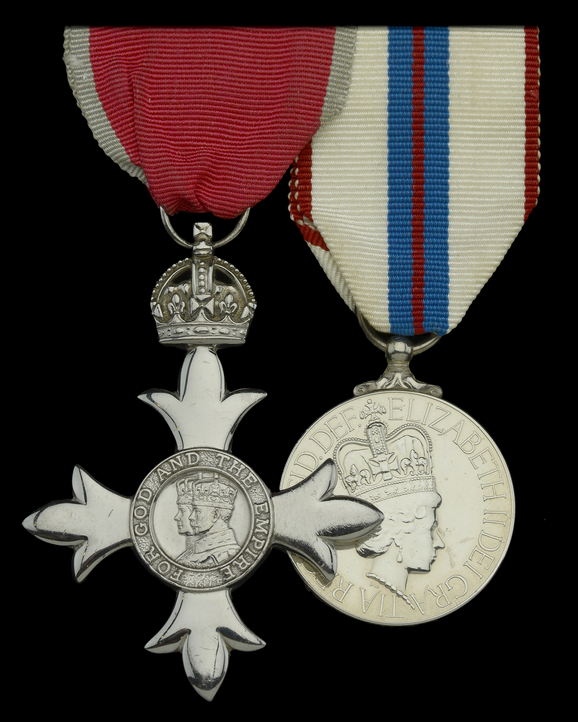 A post-War M.B.E. pair awarded to Miss Gwendolen Jackson, Women's Royal Navy The Most Ex...