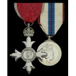 A post-War M.B.E. pair awarded to Miss Gwendolen Jackson, Women's Royal Navy The Most Ex...