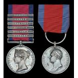 Pair: Gunner W. Wright, Royal Horse Artillery Military General Service 1793-1814, 6 clas...