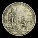 22nd (Cheshire) Regiment of Foot Medal 1820, 36mm, silver, for fourteen years' good conduct,...