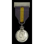 Royal Warrant Holders Association Medal, G.V.R., silver, unnamed as issued, with integral to...