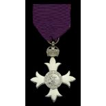 The Most Excellent Order of the British Empire, M.B.E. (Civil) Member's 1st type breast badg...