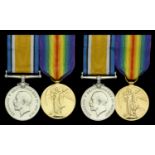 Pair: Paymaster Sub-Lieutenant F. Rowe, Royal Naval Reserve British War and Victory Meda...