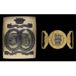 A Victorian 1881 Pattern Argyll and Sutherland Highlanders Officer's Crossbelt Plate. An al...