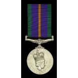 Accumulated Campaign Service Medal 1994, E.II.R. (24797468 Cpl I M Rennie Scots) about extre...