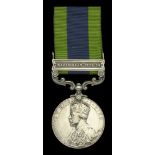 India General Service 1908-35, 1 clasp, Waziristan 1921-24 (5330050 Pte. W. Turner R. Berks....