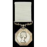 Polar Medal 1904, E.II.R., 1st issue, silver, no clasp, the lower edge engraved in large upr...