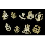 Indian Army Cap Badges. A miscellaneous selection of Indian Army cap badges including 1st P...