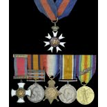 A Great War C.M.G., 1916 'Western Front' D.S.O. group of six awarded to Lieutenant-Colonel F...