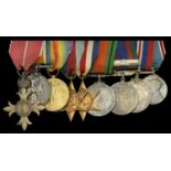 A Second War 'North West Europe' O.B.E. group of nine awarded to Colonel H. T. Goodeve, Roya...