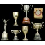 A Small Collection of Royal Air Force Trophies. Comprising 'R.A.F. Boking Championship 1923...