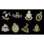 Indian Army Cap Badges. A miscellaneous selection of Indian Army cap badges including 1st P...