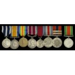 A Second War K.P.F.S.M. for Distinguished Service and Great War 'Murmansk' M.S.M. group of e...