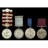 Fire Brigade Medals (2), Fire Brigade Medal, obv. an early motorised fire-engine, with helme...