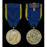 A scarce Edward Medal Second Class for Mines awarded to Mr. Archer Cartwright, Under Manager...