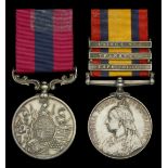 A Boer War D.C.M. pair awarded to Sergeant R. O. H. Griffiths, 68th Battery, Royal Field Art...