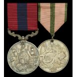 A Crimean War D.C.M. pair awarded to Gunner W. Taylor, Royal Artillery Distinguished Cond...