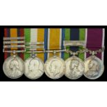 Five: Captain and Quarter Master S. Baldwin, 1/5th Battalion, Hampshire Regiment Queen's...