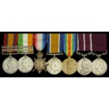 Seven: Staff Sergeant Farrier A. Owen, Veterinary Department Queen's South Africa 1899-19...